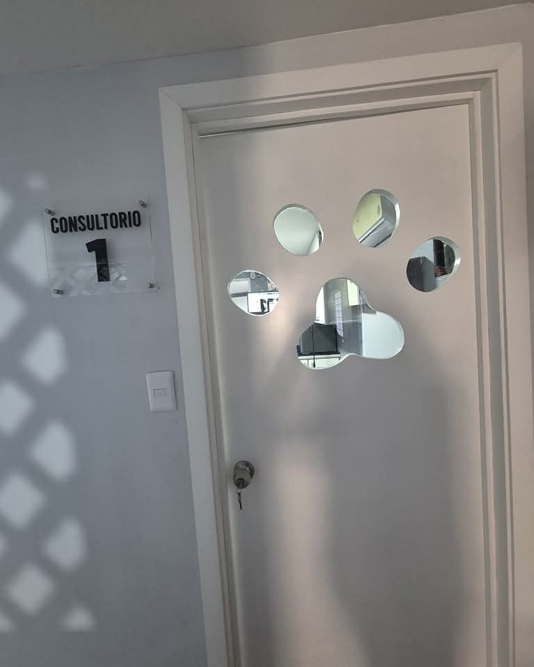 Entrada al consultorio veterinario